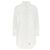 Thom Browne Abito Camicia Oxford con Tagli Bianco