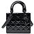 Dior Bolso de mujer negro de charol