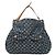 Louis Vuitton Bolso tote diario de denim Azul
