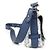 Saddle Dior Borsa a sella obliqua blu cielo - vista 2