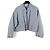 Hermès Gestreifte Blousonjacke Blau
