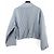 Hermès Gestreifte Blousonjacke Blau - Ansicht 3
