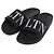 Valentino Pantoufles noires