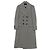 Burberry Herringbone Tailored Coat Size Black