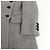 Burberry Herringbone Tailored Coat Size Black - view 6