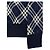 Burberry Kariert gestickter Wollmischung Cardigan Blau - Ansicht 8
