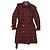 Burberry Tamaño del Puffer con Capucha Ashwick Roja