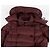 Burberry Tamaño del Puffer con Capucha Ashwick Roja - vista 3