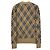 Burberry Kariert gestickter Wollmischung Cardigan Braun - Ansicht 2