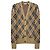 Burberry Kariert gestickter Wollmischung Cardigan Braun - Ansicht 6