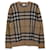 Burberry Weiche Spaß Strickgröße Braun Tuch