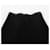 Prada Falda plisada con logo Banding Negro - vista 2