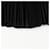 Prada Falda plisada con logo Banding Negro - vista 4