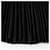 Prada Falda plisada con logo Banding Negro - vista 6