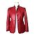Gucci Rote Lederjacke