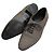 Saint Laurent Mocassini Oxford Glitterati Argento - vista 3