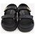 Dior Act Sandale aus gestepptem Cannage-Leder Schwarz - Ansicht 3