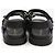 Dior Act Sandale aus gestepptem Cannage-Leder Schwarz - Ansicht 4
