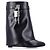 Givenchy Leder-Ankle Boots Shark Lock - Ansicht 4