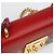 Gucci Piccola borsa a tracolla con catena Rosso - vista 15