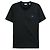 Burberry Baumwoll-T-Shirt mit kurzen Ärmeln Schwarz