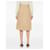 Bottega Veneta Falda con cinturón de algodón Blanco - vista 6