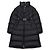 Moncler Brou Langsteppjacke Schwarz