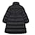 Moncler Brou Langsteppjacke Schwarz - Ansicht 4