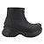 Balenciaga Bota Crocs Negro