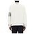Thom Browne V-Ausschnitt-Cardigan aus Baumwolle Milano Weiß - Ansicht 7