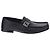 Fendi Mocassino in pelle FF Squared