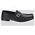 Fendi Mocassino in pelle FF Squared - vista 4