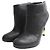 Tory Burch Botines de tacón dorados Negro