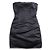 Dolce & Gabbana Schwarzes Satin-Röhrenkleid von Dolce Gabbana - Ansicht 2