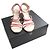 Chanel Sandali con zeppa e cinturino rosa - vista 5