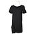 Maison Martin Margiela Abito nero con scollo a U