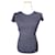 Chanel Strick-T-Shirt in Anthrazitgrau Braun  - Ansicht 1