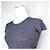 Chanel Strick-T-Shirt in Anthrazitgrau Braun  - Ansicht 4