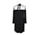 Sandro Vestido negro transparente  - vista 2