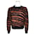 Sandro Top in maglia nero e marrone  - vista 1