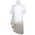 Maison Martin Margiela Abito t-shirt bianco - vista 2