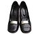 Gucci Schwarze klobige Absatzschuhe - Ansicht 2