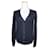 Prada Marineblauer Virgin-Wool-Strickcardigan  - Ansicht 1
