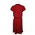 Abito Bicolore Bordeaux Isabel Marant Étoile Rosso - vista 2
