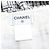 Chanel Falda de tweed negro marfil Blanco - vista 3