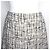 Chanel Falda de tweed negro marfil Blanco - vista 4