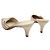Salvatore Ferragamo Mule in pelle avorio Bianco - vista 4