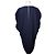 Acne Navy Schlitzkleid Halb Blau - Ansicht 3