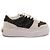 Fendi Sneakers basse in suede con piattaforma Match
