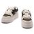 Fendi Sneakers basse in suede con piattaforma Match - vista 7